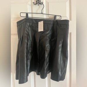 NWT Eloquii Faux Leather Skirt